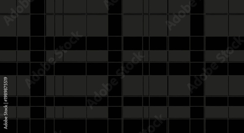 Black and gray squares form a grid pattern