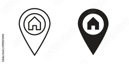 Free Download Home location icon for ui app design and web designs - GFXLoad