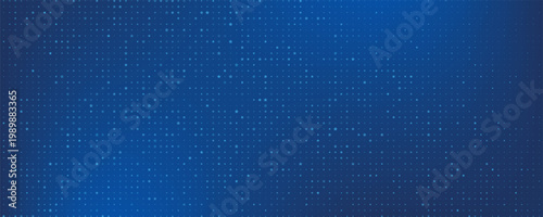 Blue glowing hexagon texture. Abstract neon hexagonal grid wallpaper. Navy honeycomb pattern backdrop. Vector modern technology, business, science, healthcare, medicine, presentation design background