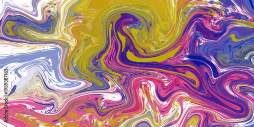 Abstract background of mixed shades of colorful nail polish with a marble pattern.  Colorful marble background for decoration, weeding card, wallpaper, screen paper and any design. 