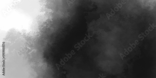 Abstract background with white paper texture and white and gray watercolor painting background. Black wall texture, white color concrete wall for background. 