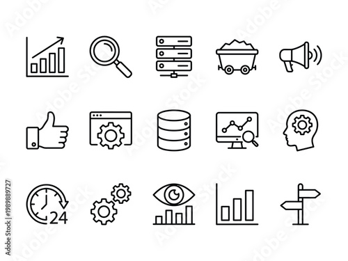 Collection of doodle style icons for success and recognition with thumbs up laurel wreath first place graduation cap certificate achievement recognition collection thumbs up handshake