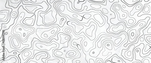 Topography background. Vector banner. Topography map background. Vector geographic contour map. Background of the topographic map. Topographic map lines, contour background.