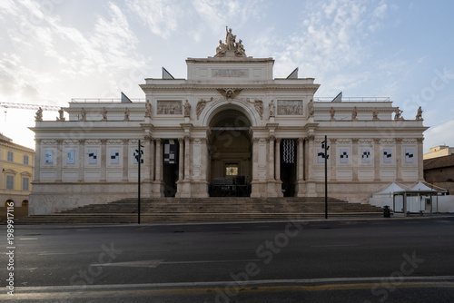 Palazzo delle Esposizioni facade - Rome, Italy