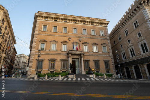 Palazzo Valentini facade - Rome, Italy