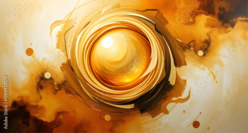 golden circle, magic portal, glowing ring, abstract portal, digital art, light circle, energy ring, futuristic portal, mystical design, golden glow, round portal, sci fi portal, abstract ring, luminou