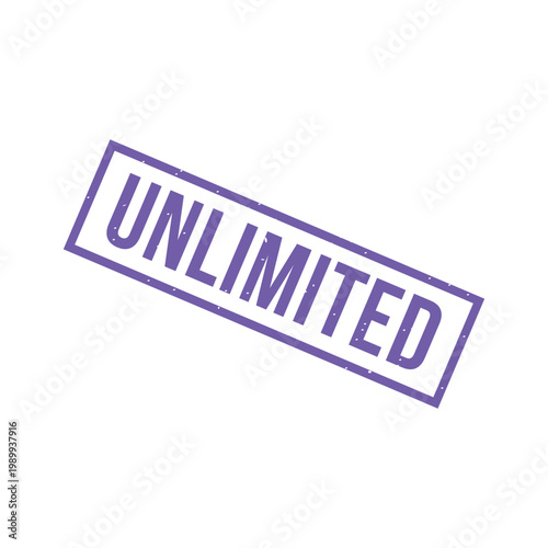 Unlimited Stamp, Unlimited Grunge Square Sign