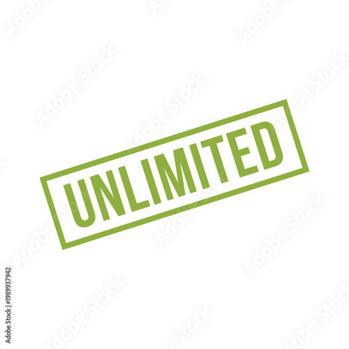 Unlimited Stamp, Unlimited Grunge Square Sign
