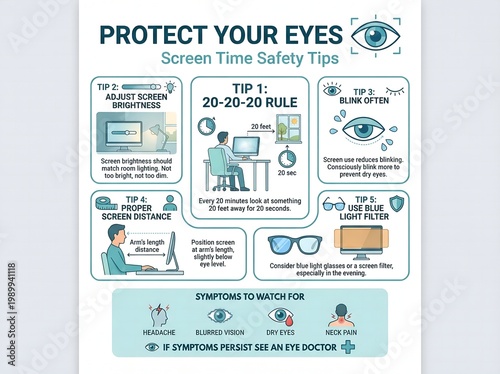 Protect your eyes with screen time safety tips and healthy vision care advice