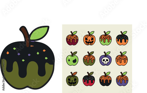 Spooky apples