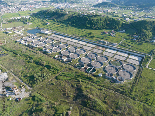 Wastewater treatment facility, Tirana Albania