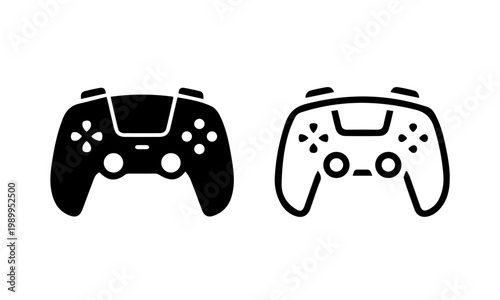 Game set icon illustration