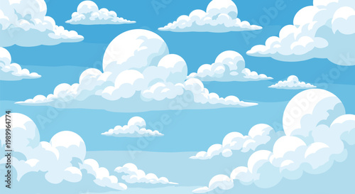 Cartoon illustration of movie making equipment and snacks