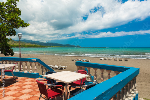 Resort Terrace with Ocean View - Cuba Caribbean