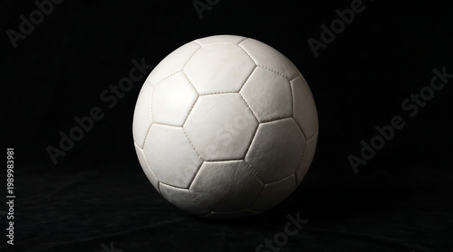 old soccer ball