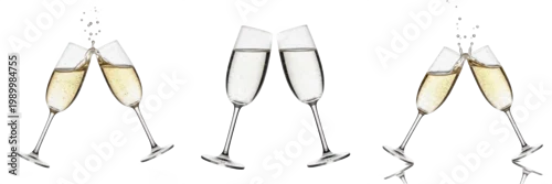 Panel kuchenny z motywem Toasting Champagne Flutes PNG, Elegant Celebration Wine Glass Clipart, Wedding Anniversary Drink Illustration, Party Event Graphic, Luxury Alcohol Beverage Design Art PNG