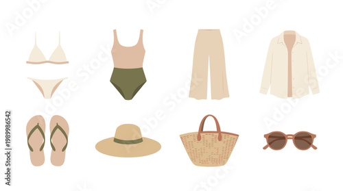 Summer vacation fashion essentials: beachwear accessories for warm weather holidays