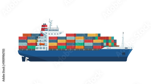 container cargo freight ship
