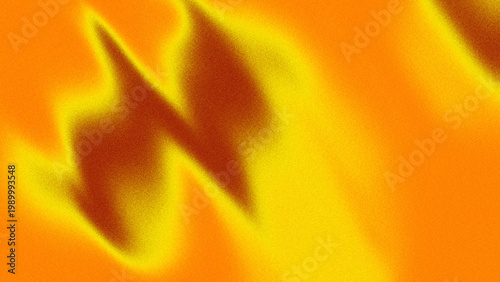 Canvas-taulu Abstract Orange Aura Gradient Background with Grainy Texture