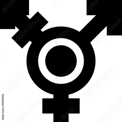 Gender Neutral Symbol Icon