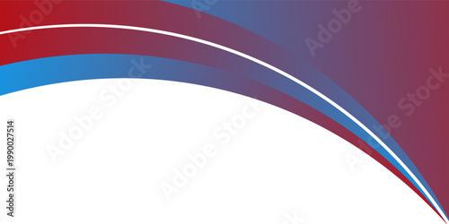 Elegant modern background with red, purple, and blue flowing curves, perfect for corporate design.