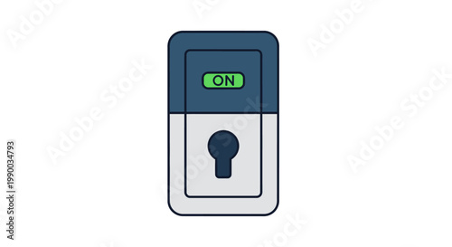 Electronic Keycard Lock Device.