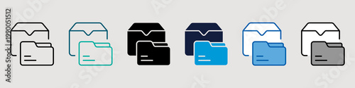 Archive Single Icon Pack Multistyle
