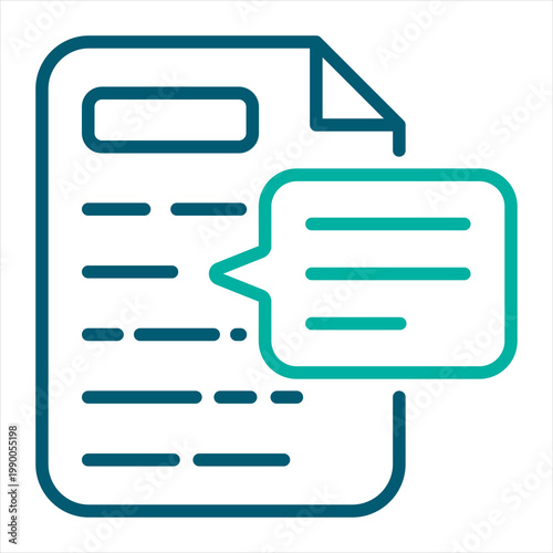 Annotation Single Icon Line Color