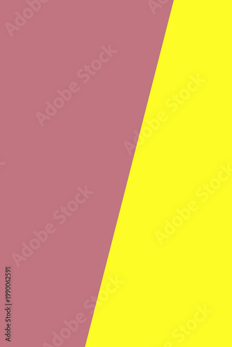 Abstract diagonal geometric background in mauve and vibrant yellow.