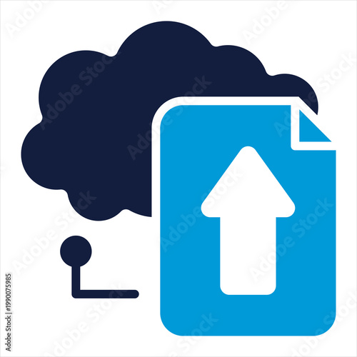 Backup Single Icon Glyph Color