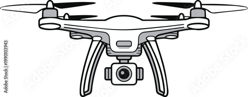 Quadcopter for infrastructure inspection and maintenance
