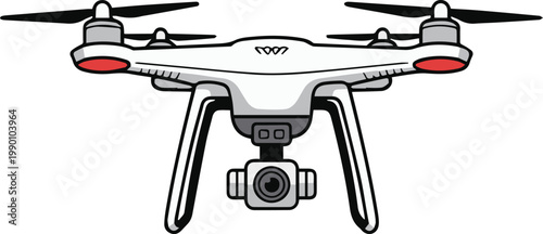 Quadcopter camera for film and video production