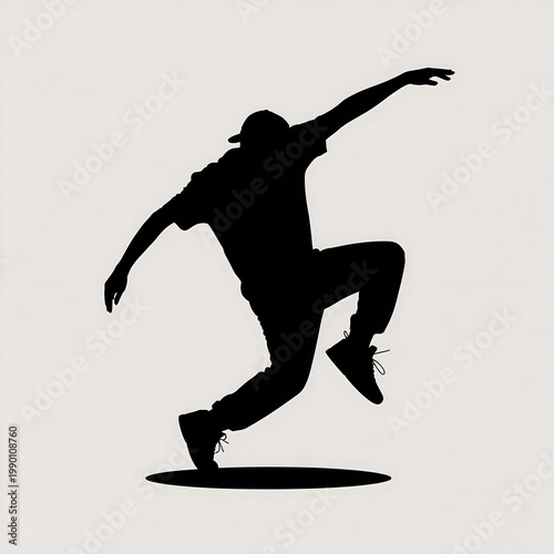 hip hop dance silhouette