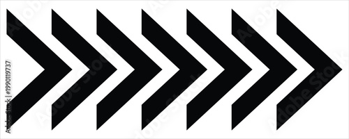Dynamic moving arrow symbol. Fast arrows speed motion icon. Dynamic moving arrow isolated on white background dynamic direction elements design.