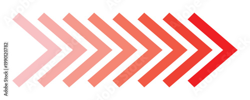 Canvastavla Arrow dynamic symbol, speed sideways arrow icon