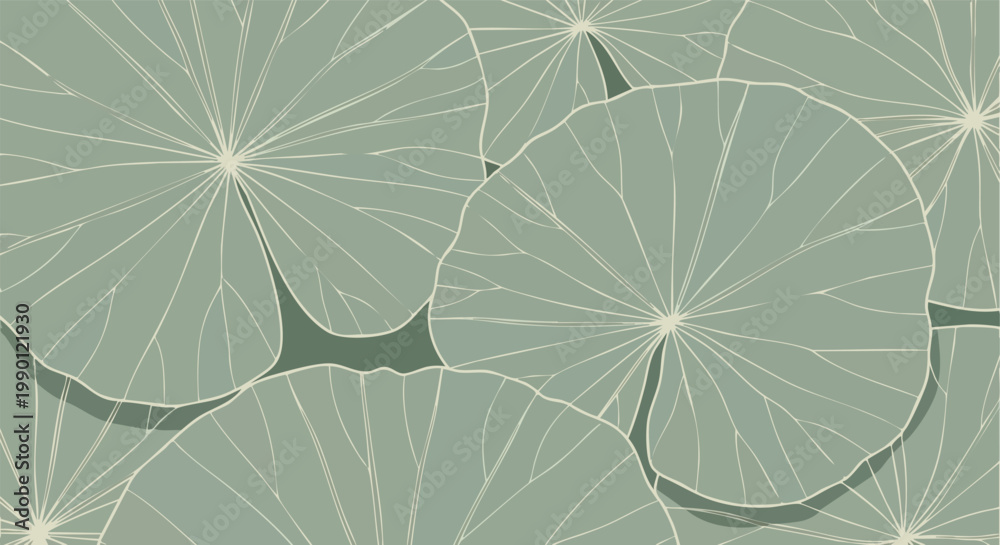 Φωτογραφία Lily Pad Pattern