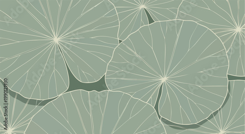Φωτογραφία Lily Pad Pattern