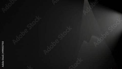 Dark Studio Spotlight Empty Room Background with Light Beam