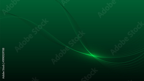 Abstract dots lines elements with glowing light effect on background.