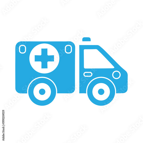 05. Medical Ambulance Emergency Vehicle Healthcare Transport Vector Design.eps