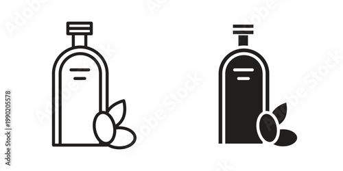 Olive oil icon concept design set. Icon Element For Design