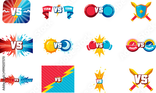 Versus Illustration asset