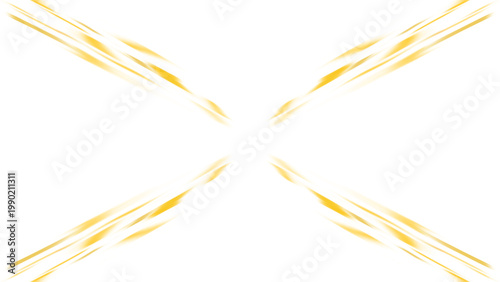 Celestial Cross: Geometric gold lines converge at a central point, creating a stylized cross against an elegant canvas, offering a sense of balance and subtle radiance.