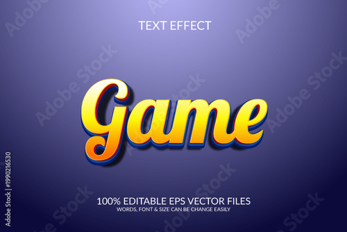 Premium Glossy 3D Typography Editable Text Effect