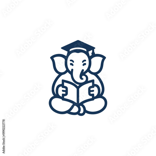 Ganesha God Logo