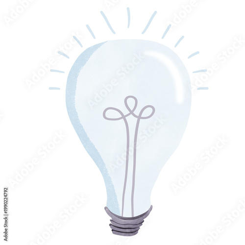 light bulb isolated