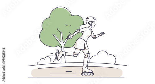 Person riding skateboard on ground.