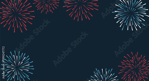 Minimal Bastille Day France Icon Set Collection