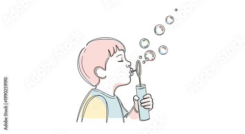 Child using asthma inhaler device.