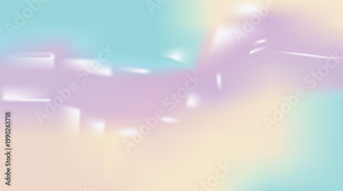 Modern Abstract Iridescent Gradient Background with Liquid Light Effects